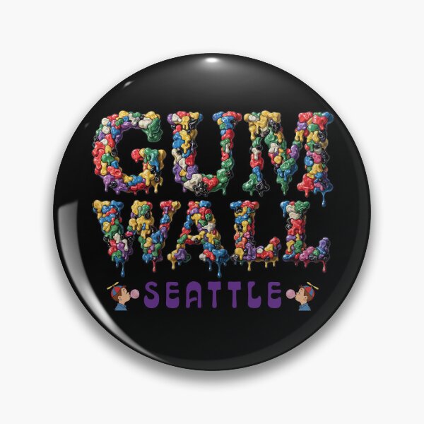 Item preview, Gum Wall Seattle Washington designed and sold by NPStudio.