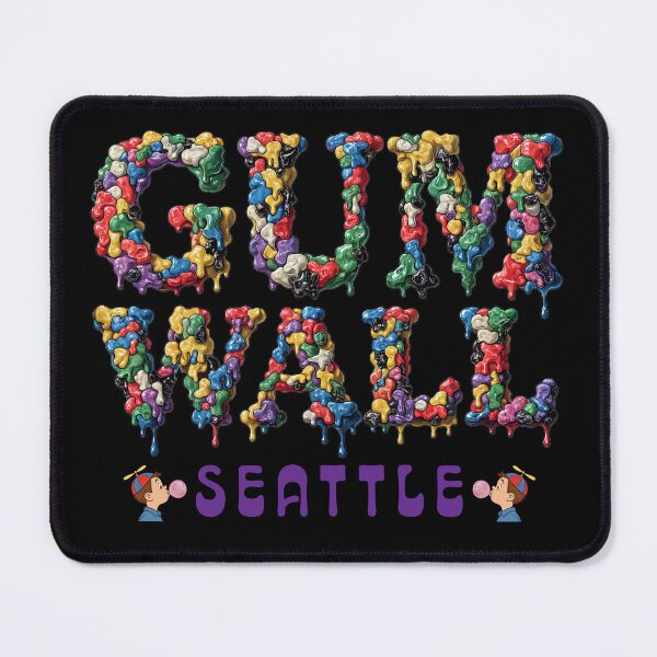 Artikelvorschau, Kaugummimauer Seattle Washington entworfen und verkauft von NPStudio.