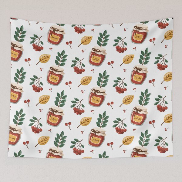 Item preview, Autumn Berry Jam and Rowan Pattern designed and sold by EvLip-Artist.