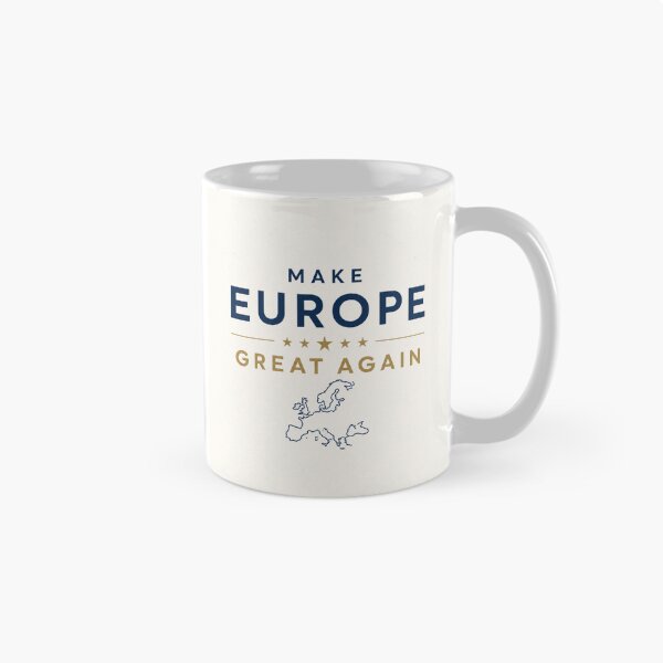 Aperçu de l'œuvre Rendre sa grandeur à l'Europe | Design européen minimaliste créée et vendue par ProAdmin.