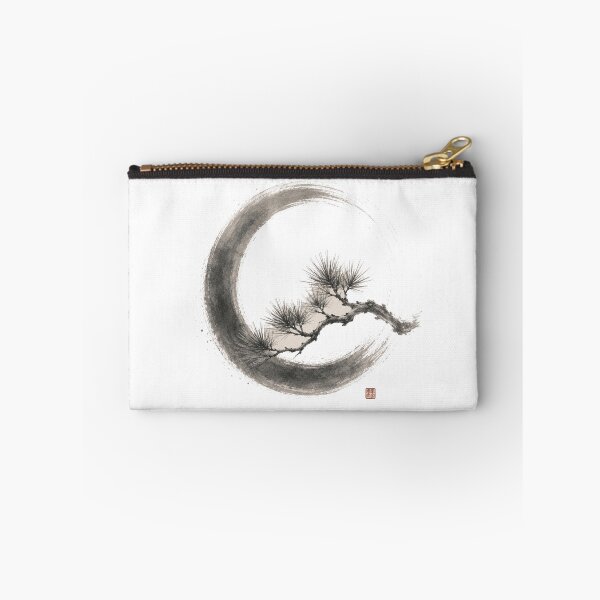 Item preview, Pine Shadow Circle – Japanese Zen Pine Enso Design designed and sold by OblivionRise.