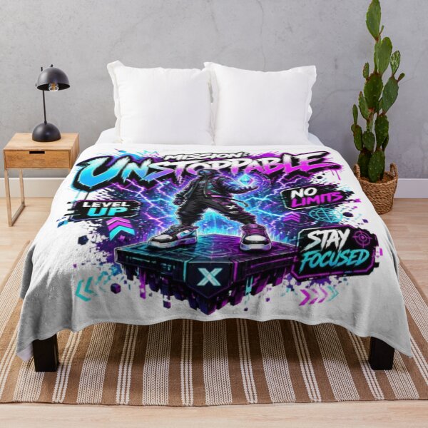 Item preview, Mission Unstoppable | Gamer Motivation Graphic Sticker & Apparel designed and sold by Stylestickers55.