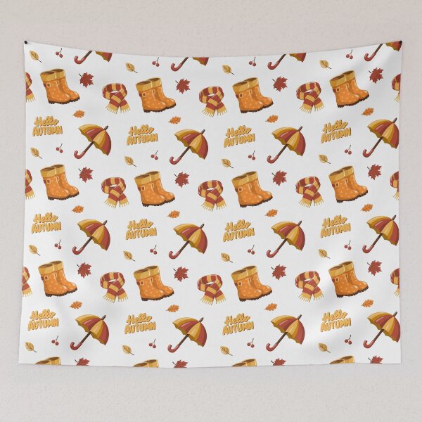 Item preview, Hello Autumn Umbrella and Boots Pattern designed and sold by EvLip-Artist.