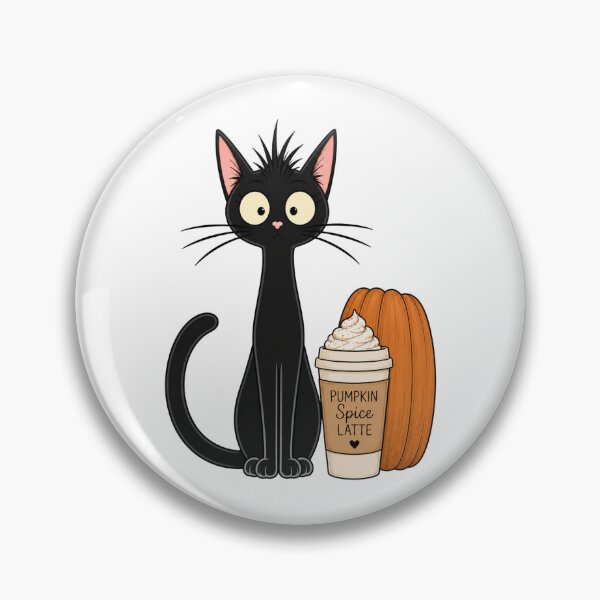Item preview, Black Cat Pumpkin Spice Coffee designed and sold by Barnfield and Co.