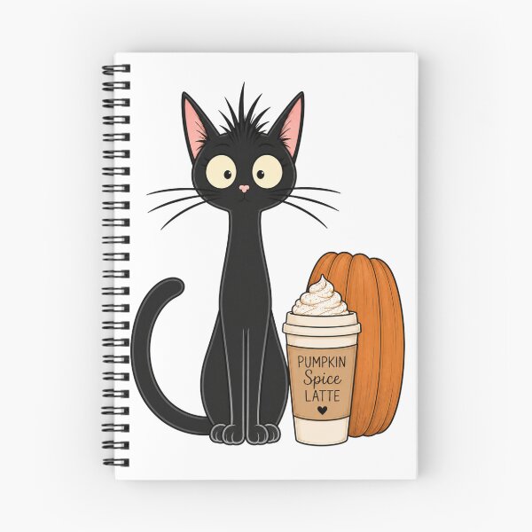 Item preview, Black Cat Pumpkin Spice Coffee designed and sold by Barnfield and Co.