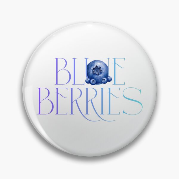 Item preview, BlueBerries Typography Fruit Design designed and sold by KasiaS95.