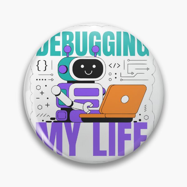 Item preview, Funny Programmer Sticker designed and sold by inkfusionhub99.