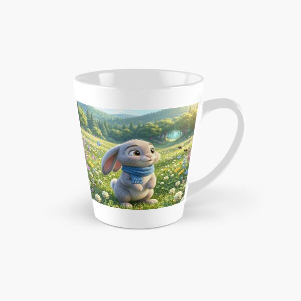 Item preview, Cute Bunny Adventure | Kawaii Rabbit Illustration | Whimsical Animal Art for Hoodies, Stickers, Bags & Gifts designed and sold by ViniSArunStudio.