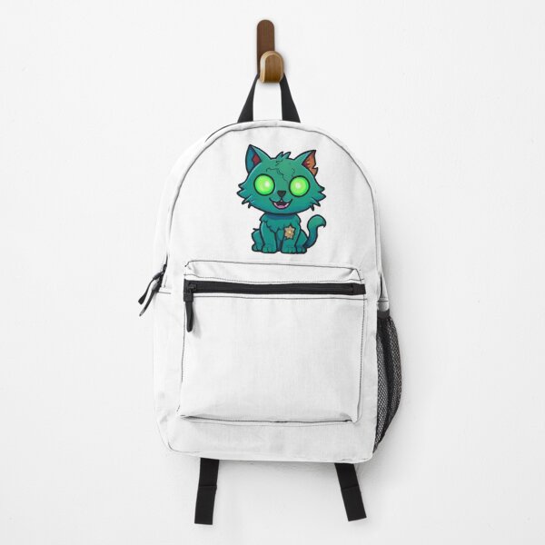 Item preview, Cute Zombie Cat Glowing Eyes Chibi Undead Kitten designed and sold by EHdesignShop.