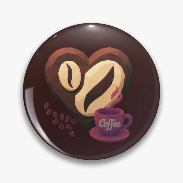 Item preview, Coffee Heart with Beans and Vintage Cup designed and sold by ArtMochis.