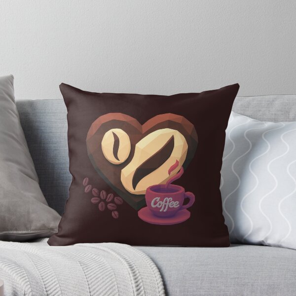 Item preview, Coffee Heart with Beans and Vintage Cup designed and sold by ArtMochis.