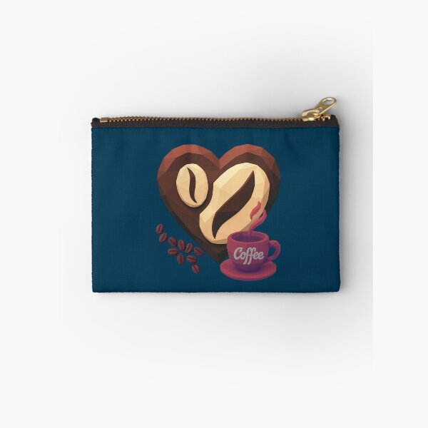 Item preview, Coffee Heart with Beans and Vintage Cup designed and sold by ArtMochis.