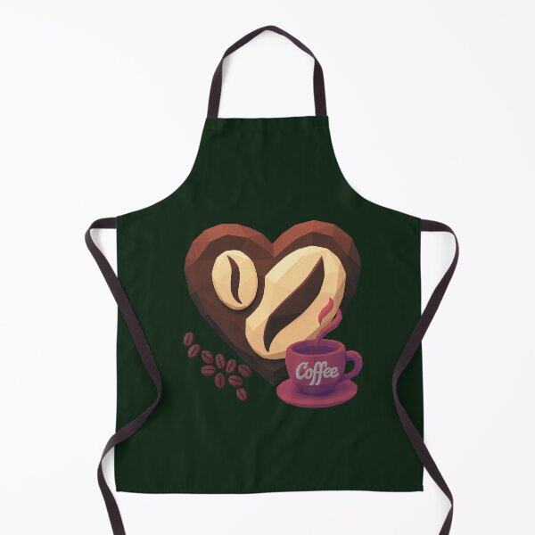 Item preview, Coffee Heart with Beans and Vintage Cup designed and sold by ArtMochis.