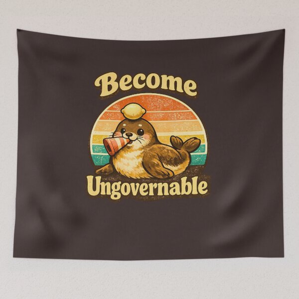 Item preview, funny Neil the Seal Become Ungovernable Elephant Seal Shirt designed and sold by Taha shop⭐⭐⭐⭐⭐.