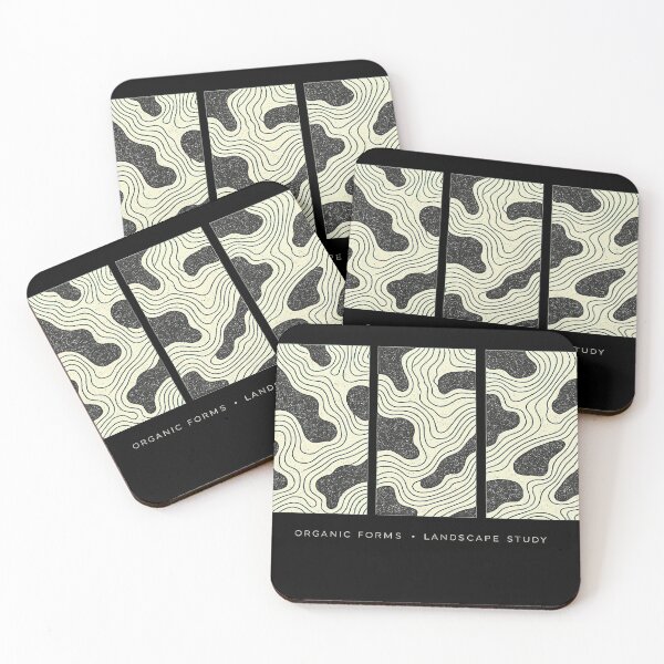 Item preview, Mint Topographic Cow Print Landscape Panels designed and sold by EvergreenThread.
