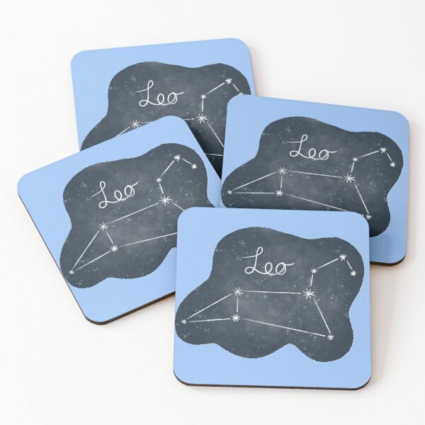 Item preview, Leo Constellation – Zodiac Star Map on Night Sky Design designed and sold by BuckaBaby.