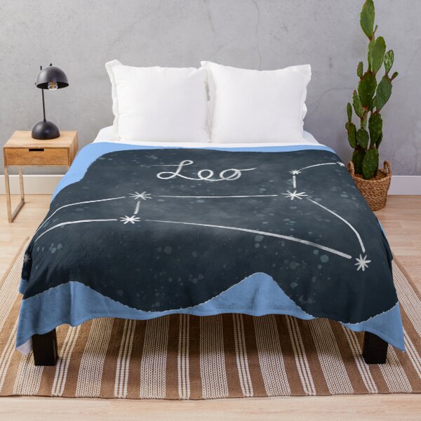 Item preview, Leo Constellation – Zodiac Star Map on Night Sky Design designed and sold by BuckaBaby.
