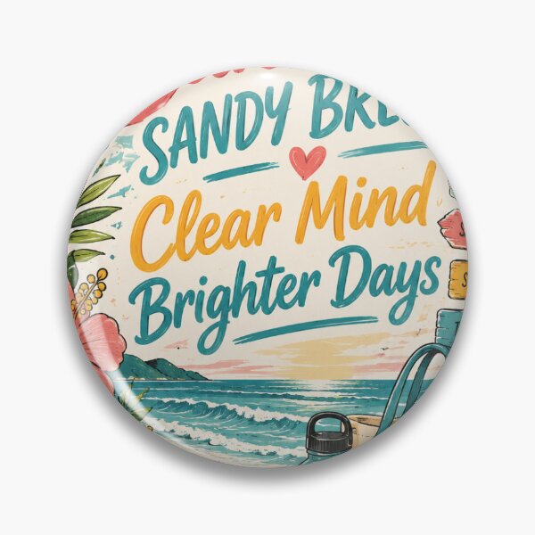 Item preview, Sunshine & Sandy Breezes | Colorful Summer Beach Typography Design designed and sold by Genesis-Ink.
