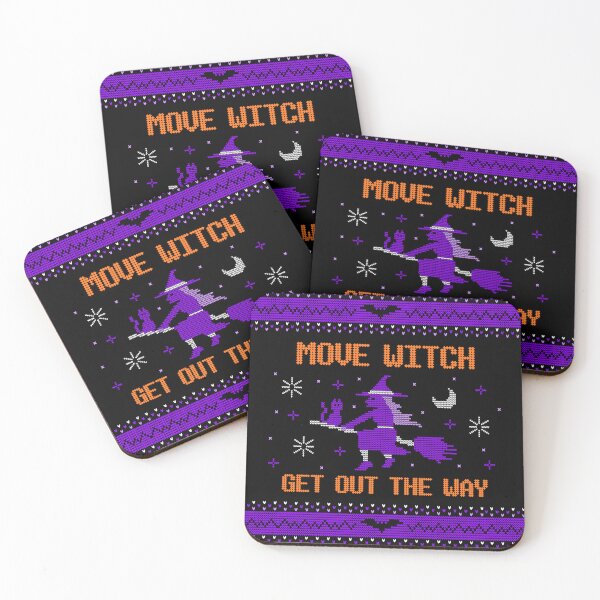 Item preview, Move Witch Get Out The Way Halloween Ugly Sweater designed and sold by Volt Junkies.