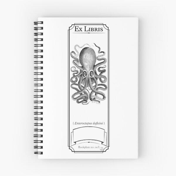 Item preview, Bookplate / Bookmark - Giant Octopus designed and sold by dJosh's Other Stuff.