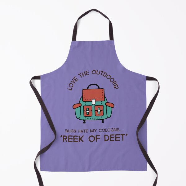 Item preview, Reek of Deet Camping design | Hiking Backpacking Outdoor Humor | Mosquito Bug Spray designed and sold by kjson1.