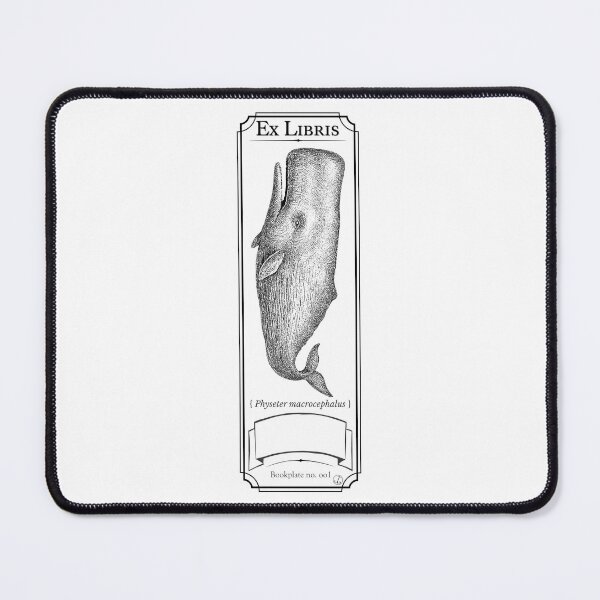 Item preview, Bookplate / Bookmark - Sperm Whale designed and sold by dJosh's Other Stuff.