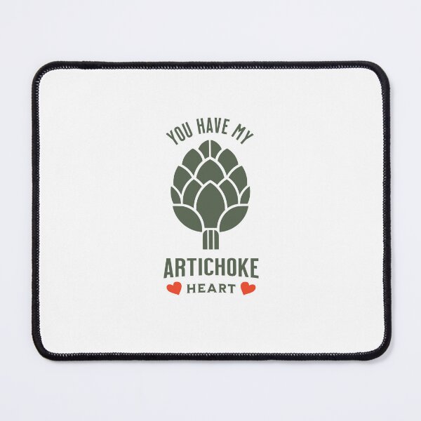 Item preview, Artichoke Heart Love Funny Vegetable Valentine designed and sold by AntiqueImages.