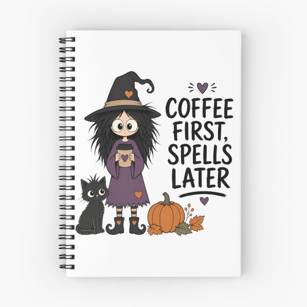 Item preview, Cute Witch Coffee Lover designed and sold by Barnfield and Co.