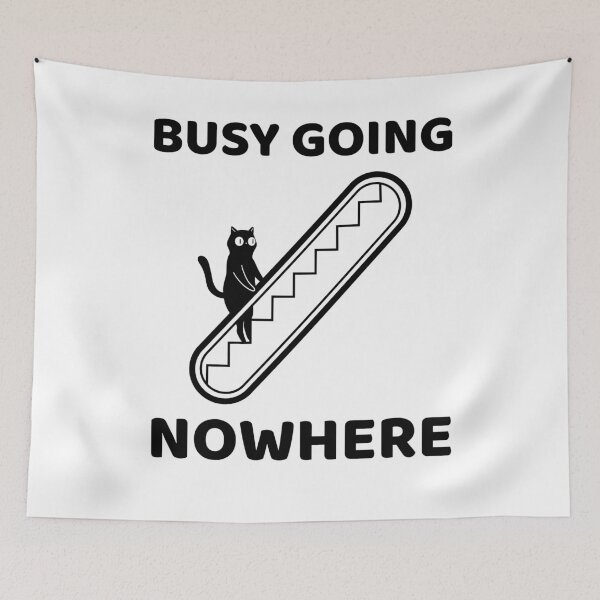 Item preview, Busy going nowhere designed and sold by BritishDelights.