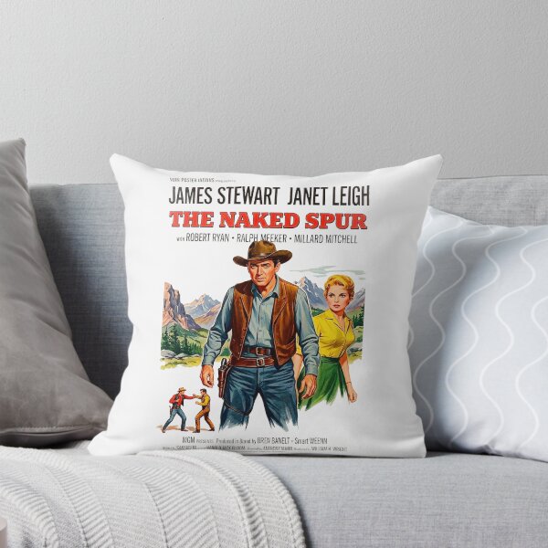 Item preview, The Naked Spur Vintage Western Poster Art | Classic James Stewart Inspired Retro Movie Design designed and sold by Mahilis.