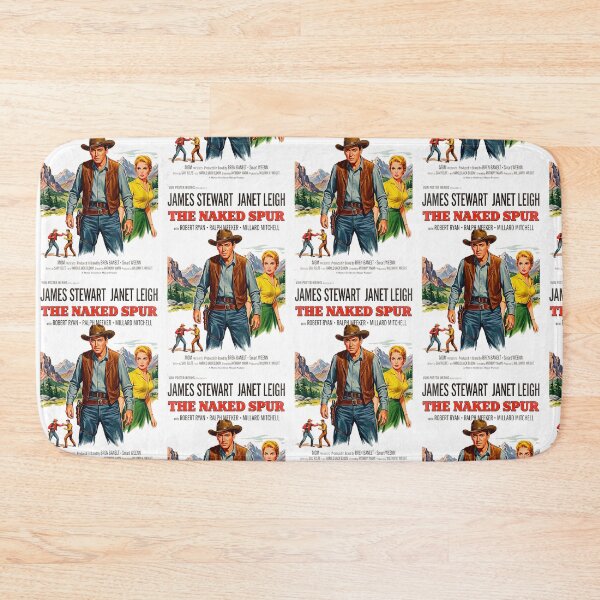 Item preview, The Naked Spur Vintage Western Poster Art | Classic James Stewart Inspired Retro Movie Design designed and sold by Mahilis.