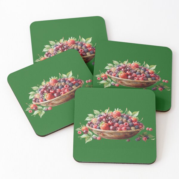 Item preview, Wild Berry Harvest Watercolor designed and sold by 63Hotpeppers.