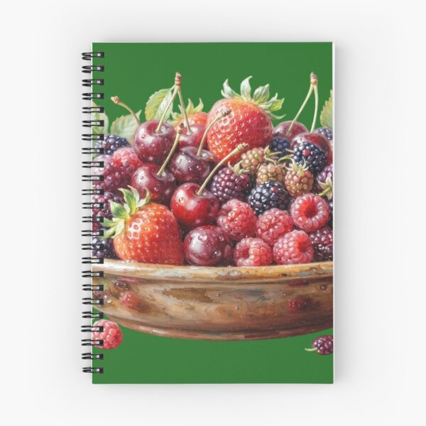 Item preview, Wild Berry Harvest Watercolor designed and sold by 63Hotpeppers.
