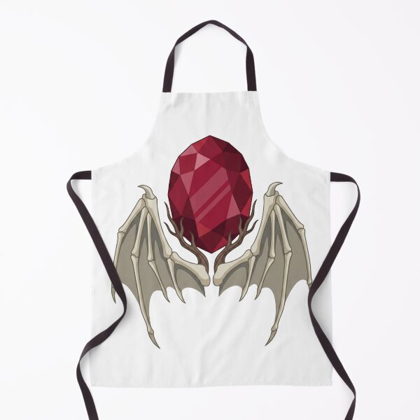 Item preview, Dark Fantasy Ruby Egg | Gothic Bone Wings Artifact designed and sold by Dzblack.