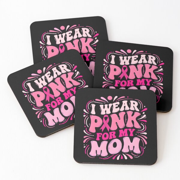 Item preview, I Wear Pink For My Mom Ribbon Awareness designed and sold by DariaOltes.