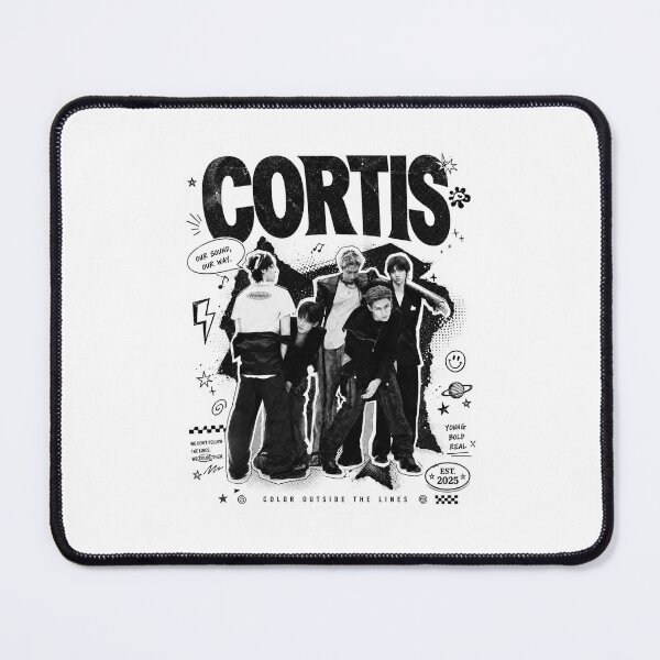 Item preview, Cortis Retro Shirt, Black White Kpop Graphic Tee, Korean Boy Band Inspired T-Shirt, Fan Gift Top, Comfort Colors Shirt designed and sold by BerryHand.