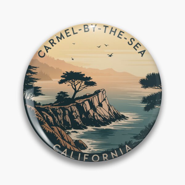 Item preview, Carmel-by-the-Sea California: Coastal Cliff View designed and sold by CircinusStore.
