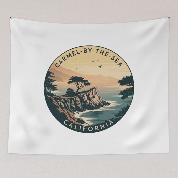 Item preview, Carmel-by-the-Sea California: Coastal Cliff View designed and sold by CircinusStore.