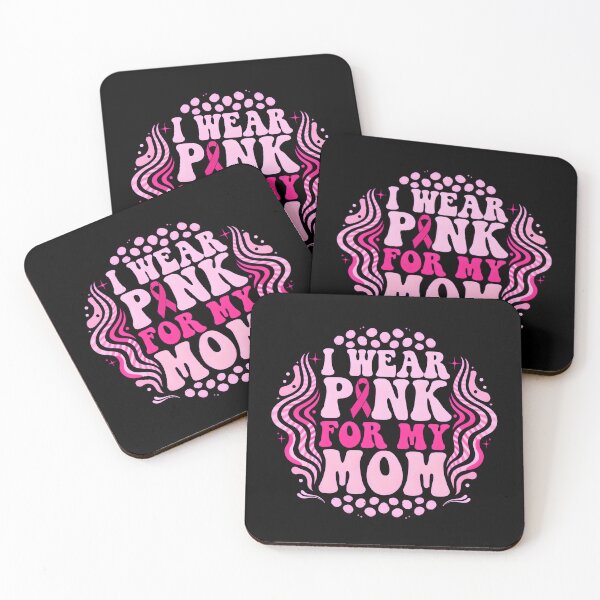 Item preview, I Wear Pink For My Mom Awareness Ribbon designed and sold by DariaOltes.