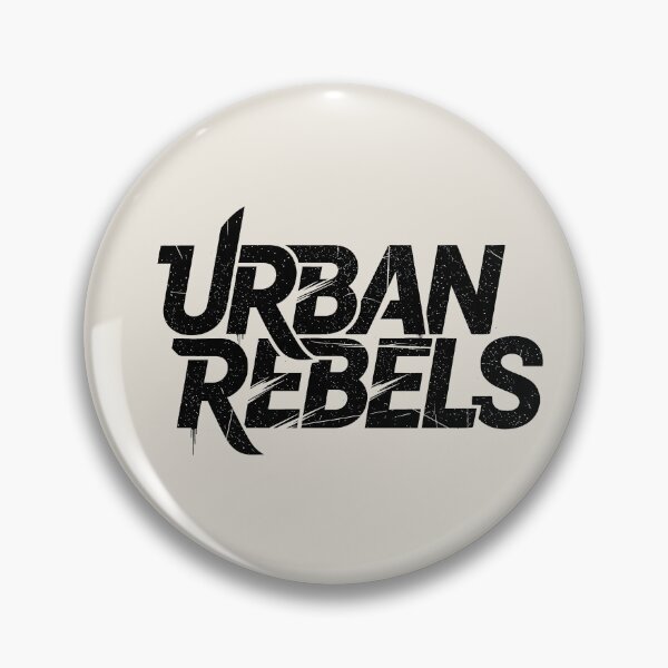 Artikelvorschau, Urban Rebels Distressed Interlocking Streetwear Logo entworfen und verkauft von DigitalArtx-com.