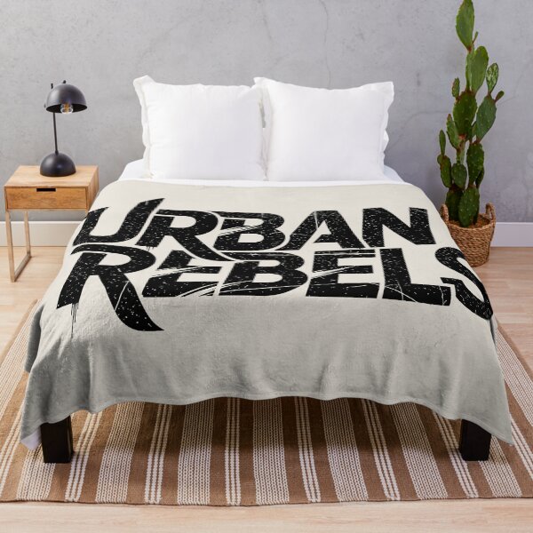 Item preview, Urban Rebels Distressed Interlocking Streetwear Logo designed and sold by DigitalArtx-com.