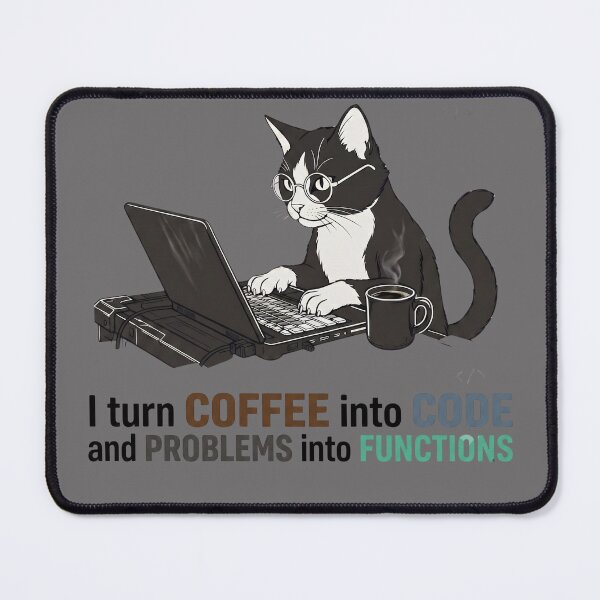 Item preview, I Turn Coffee into Programmer Code - Computer Gift designed and sold by Studio_21.