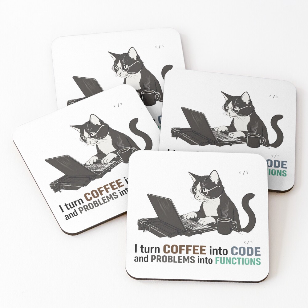 Item preview, Coasters (Set of 4) designed and sold by Vibe-Studio21.