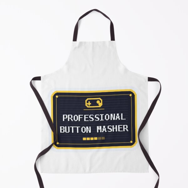 Item preview, Professional Button Masher — Funny Gamer Sticker designed and sold by One More Run.