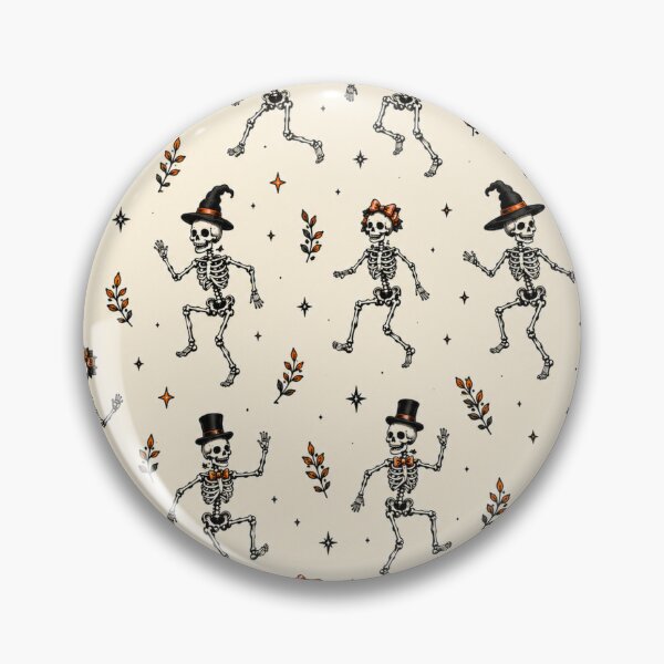 Item preview, Dancing Skeletons  designed and sold by InkandHollowBooks.