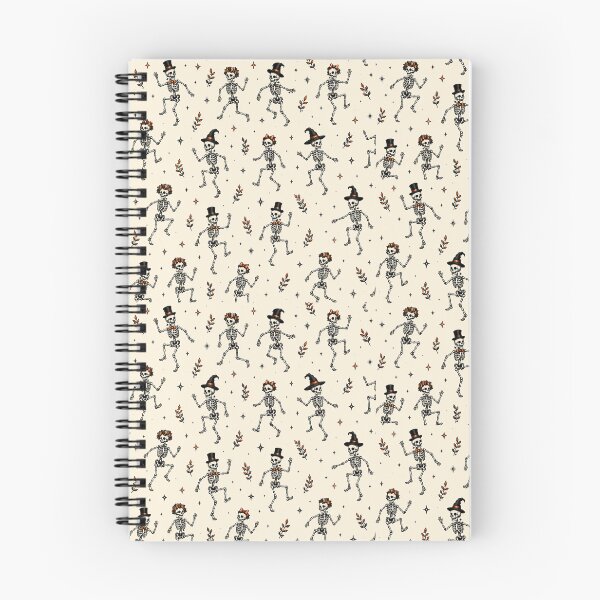 Item preview, Dancing Skeletons  designed and sold by InkandHollowBooks.