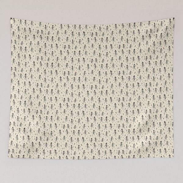 Item preview, Dancing Skeletons  designed and sold by InkandHollowBooks.