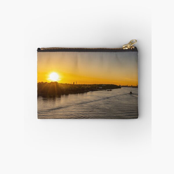 Item preview, Sunrise Over Elbe River En Route to Hamburg designed and sold by jrtwynam.