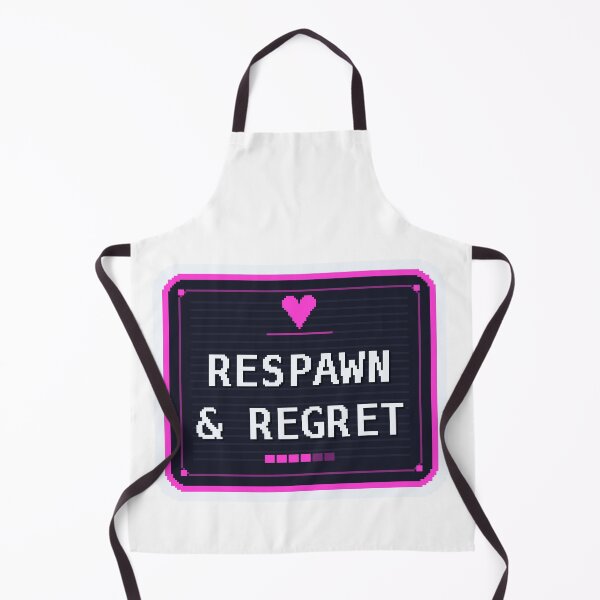 Item preview, Respawn and Regret — Funny Gamer Sticker designed and sold by One More Run.
