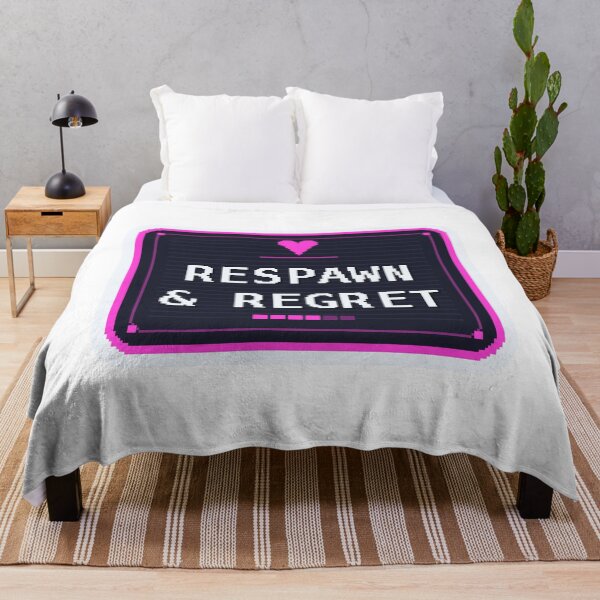 Item preview, Respawn and Regret — Funny Gamer Sticker designed and sold by One More Run.